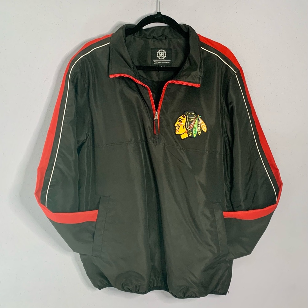 Blackhawks Half Zip Pullover